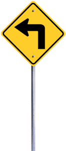 when life takes a left turn