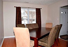 dining room before home staging