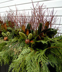 Seasonal Urn for Home Staging