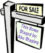 staging lawn sign