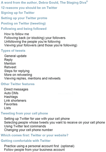 Twitter Guide for Home Stagers Part 1