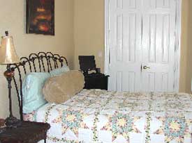 Bedroom before staging