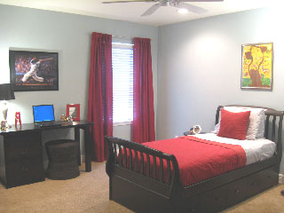 Child's Bedroom after staging