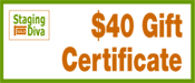 $40 Staging Diva Gift