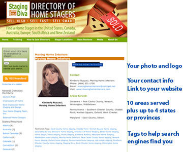 Sample Staging Diva Directory of Home Stagers