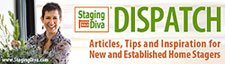 Staging Diva Dispatch Newsletter
