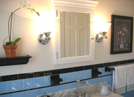 bathroom after styled and sold home staging