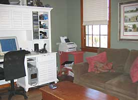 home office before Styled and Sold home staging