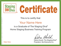 staging diva certificate