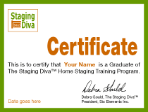 Staging Diva Home Staging Training